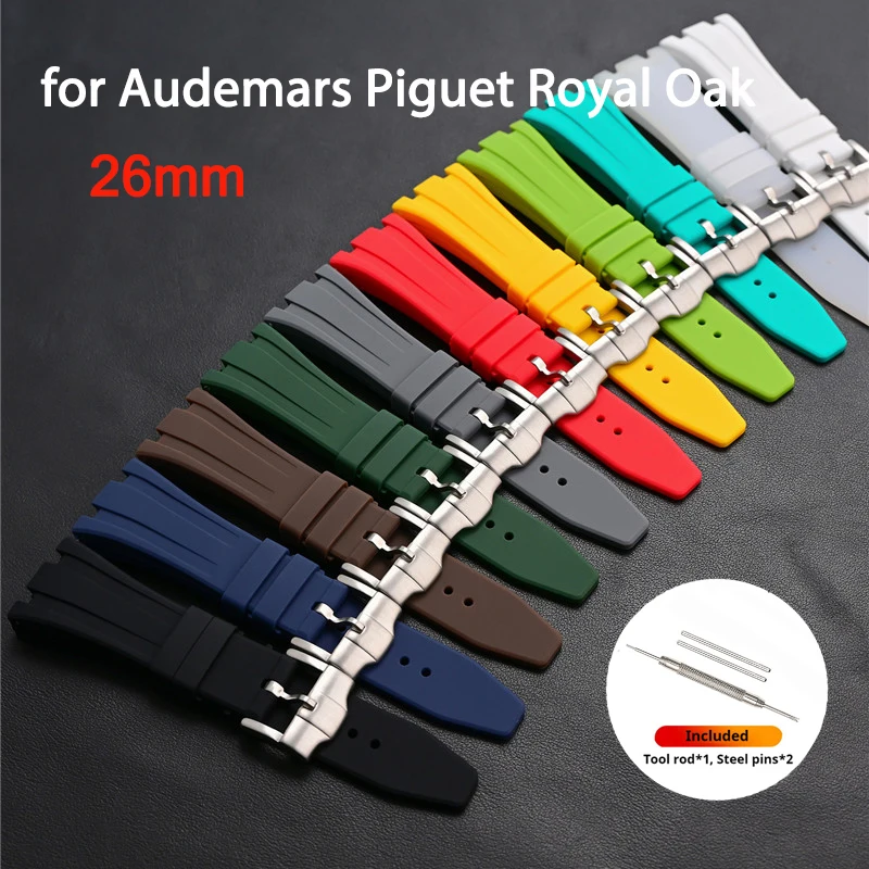 Audemars Piguet Watch Royal Oak Offshore - 26mm Gummiarmband für Audemars Piguet Royal