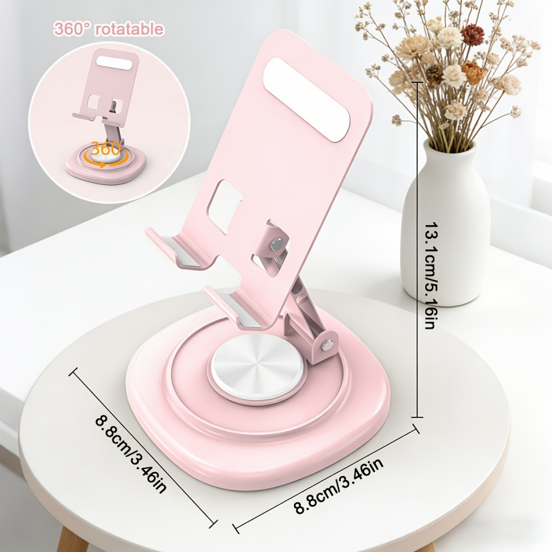 Watches & Jewelry Repair Center - Macaron Desktop Metall-Drehständer für Telefon und