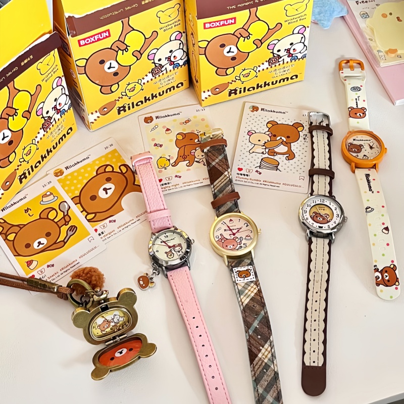 Moments Watches & Jewelry Burlington - Neue originale Rilakkuma Blind Box Uhren,