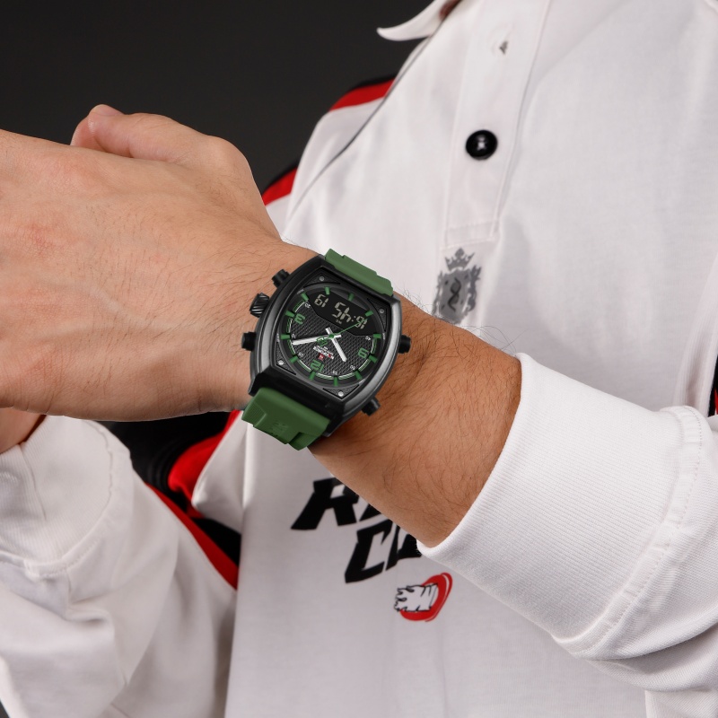 NAVIFORCE Herrenuhr mit Doppel – Watch Display Box Bewertung und Preis