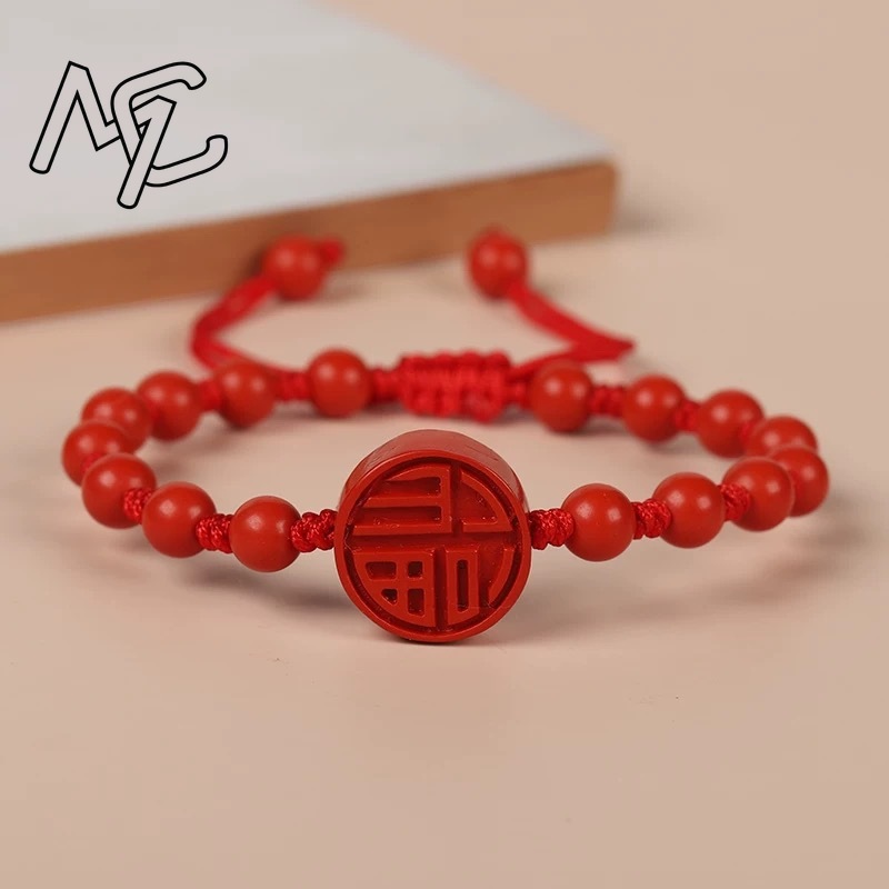 Echtes rotes Zinnober-Löwentan – Gemstone Bracelet Healing Bewertung und Preis