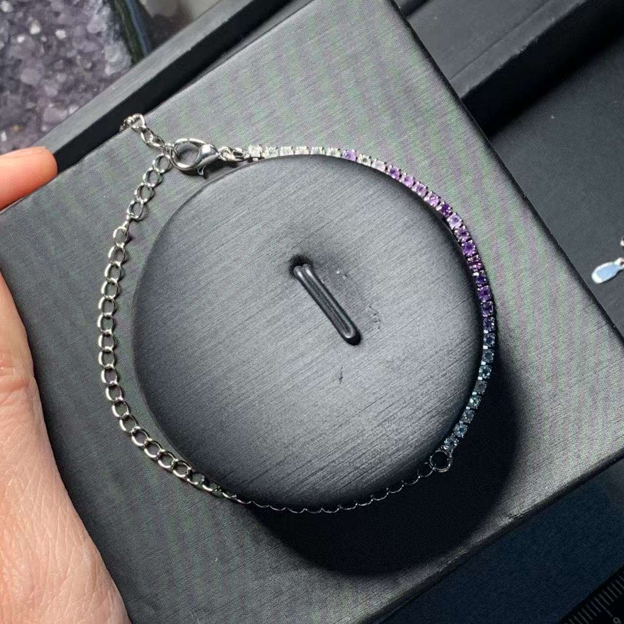 HEYYA STEIN Natürliches Amethy – Gemstone Bracelet Healing Bewertung und Preis
