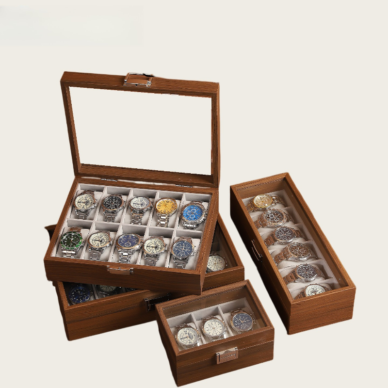 Holzmaserung Uhrenbox 2/3/6/10 – Watch Display Box Bewertung und Preis
