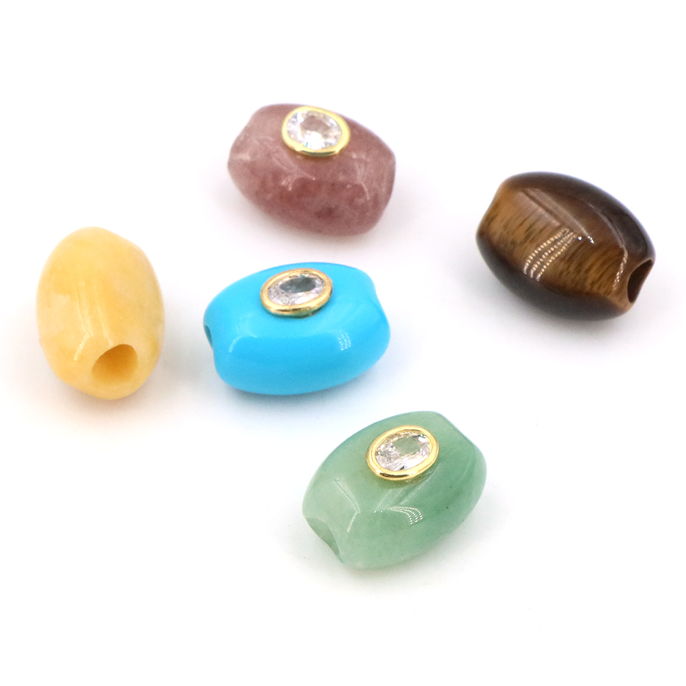 Naturstein-Perle mit großem Lo – Gemstone Bracelet Healing Bewertung und Preis