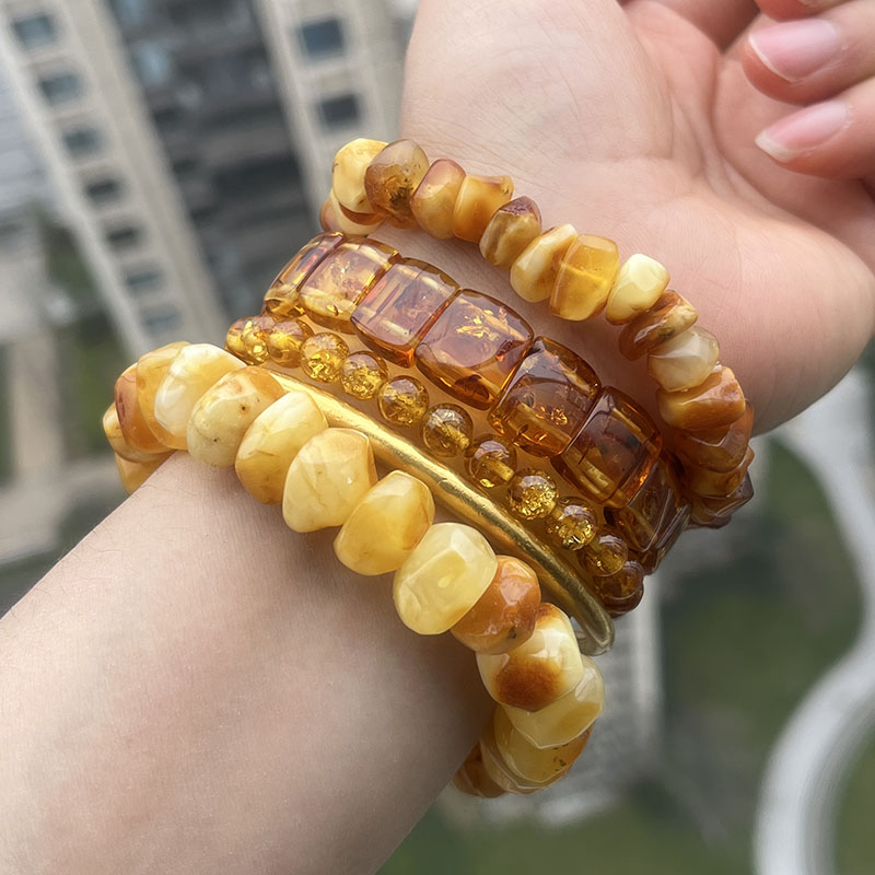 100% Echte Gelbe Bernstein-Arm – Gemstone Bracelet Healing Bewertung und Preis