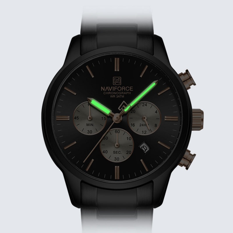 NAVIFORCE Herren Quarz-Chronog – Watch Display Box Bewertung und Preis