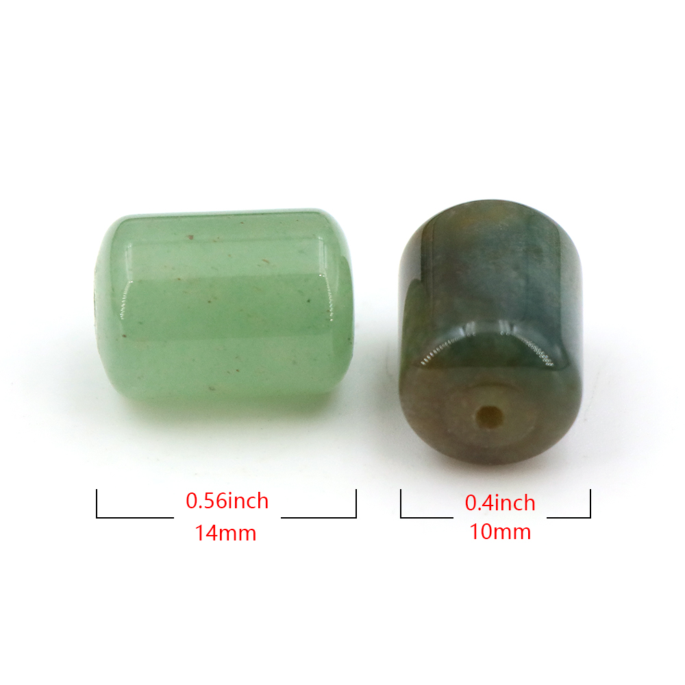 10x14mm Naturstein-Zylinderper – Gemstone Bracelet Healing Bewertung und Preis