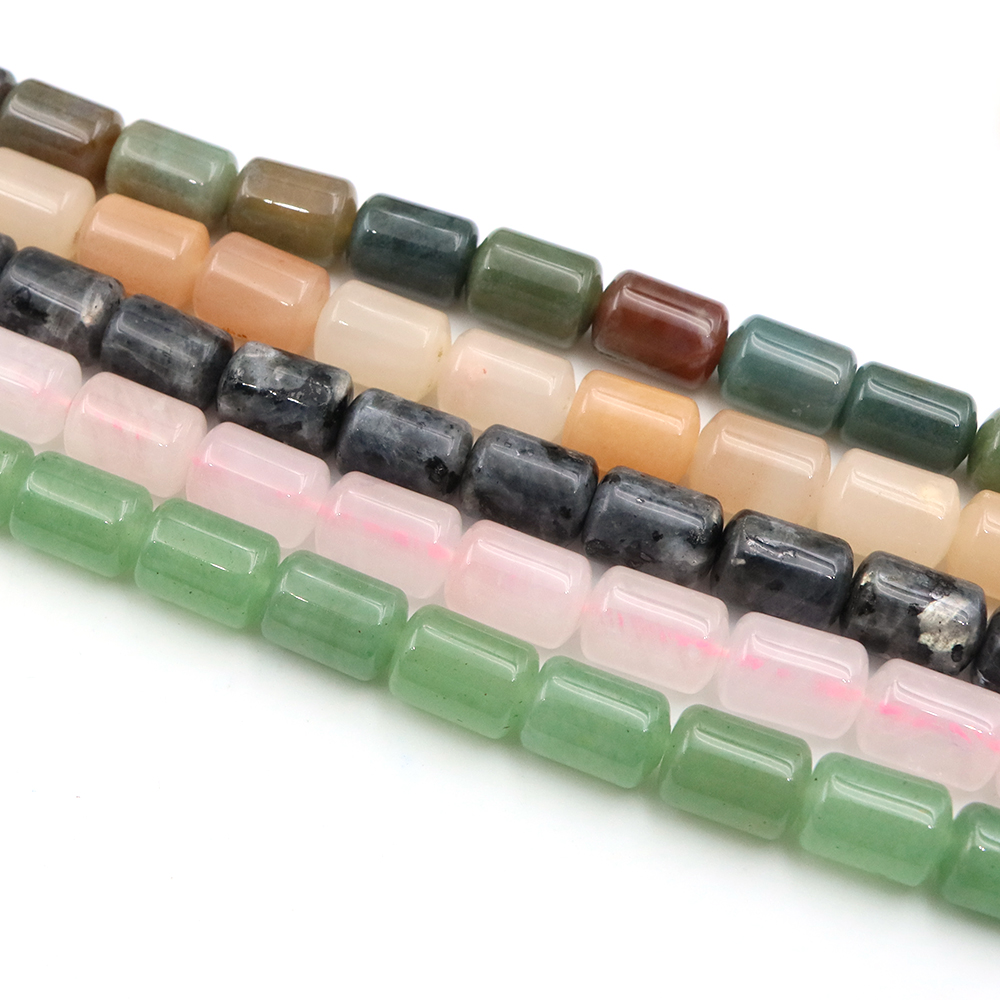 10x14mm Naturstein-Zylinderper – Gemstone Bracelet Healing Bewertung und Preis