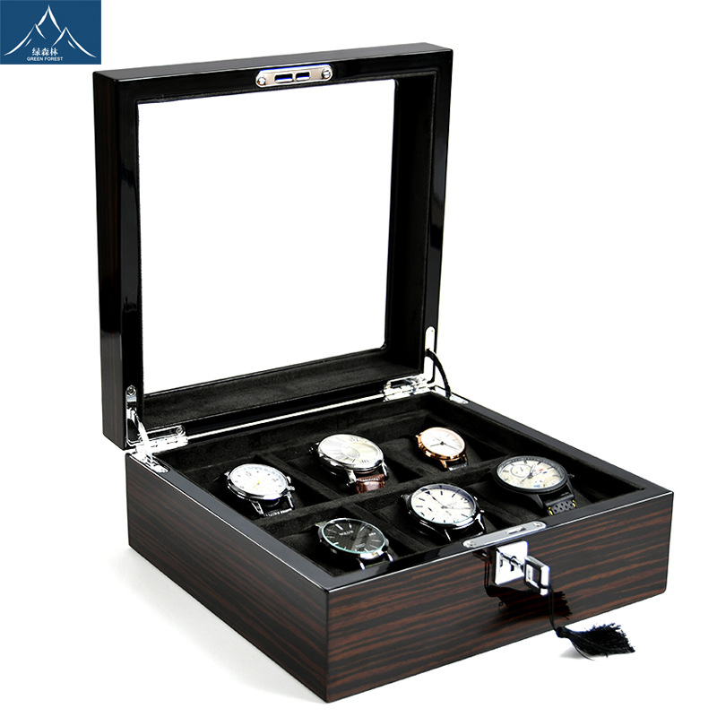 Hxl Holz-Klavierlack-Uhrenbox  – Watch Display Box Bewertung und Preis