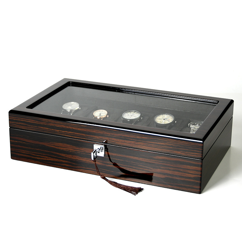Hxl Holz-Klavierlack-Uhrenbox  – Watch Display Box Bewertung und Preis