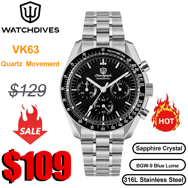 Watchdives WD1860 Quarzuhr VK6 – Jewelry Watches Vintage Bewertung und Preis