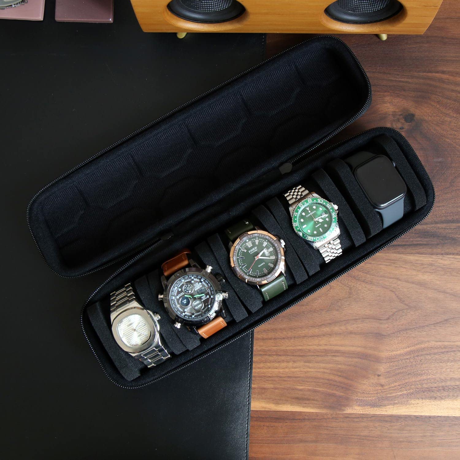 Uhrenbox-Organizer für Männer  – Watch Display Box Bewertung und Preis