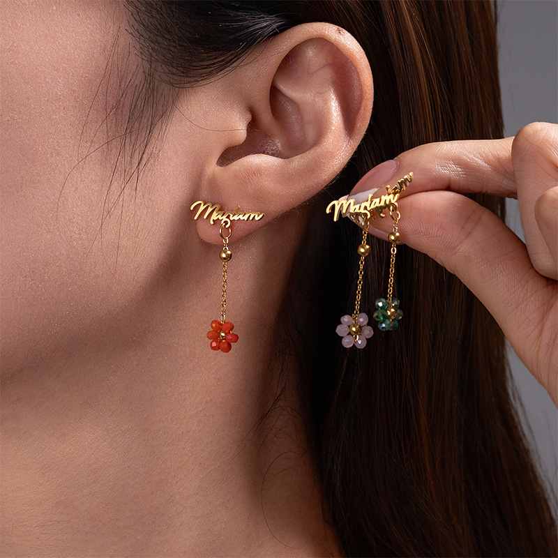 Auxauxme Ohrringe mit individu – Pearl Stud Earrings Bewertung und Preis