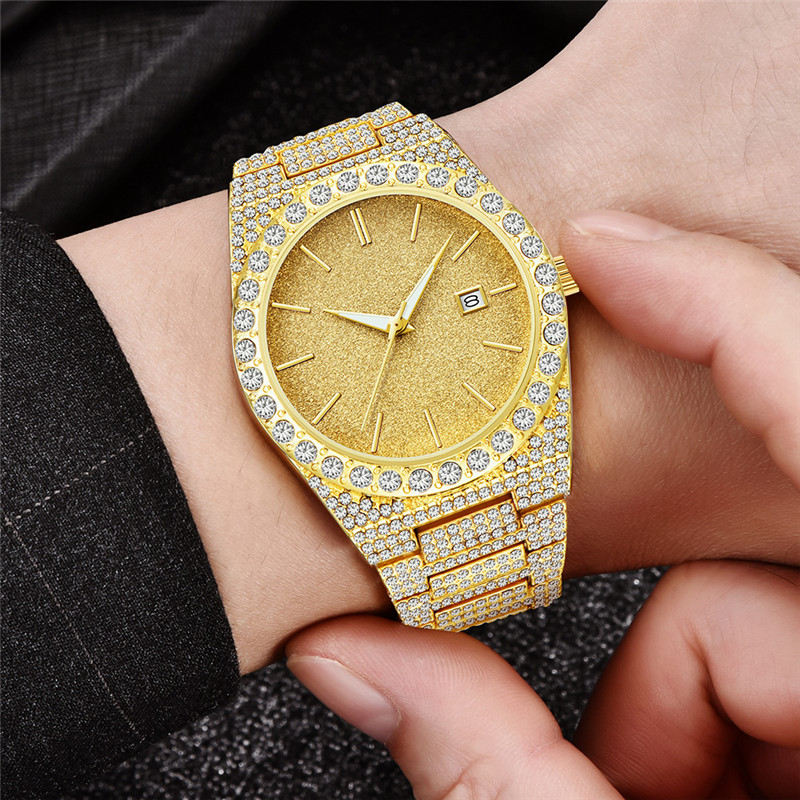 Herren Luxusuhren: Hip-Hop Dia – Jewelry Watches Vintage Bewertung und Preis