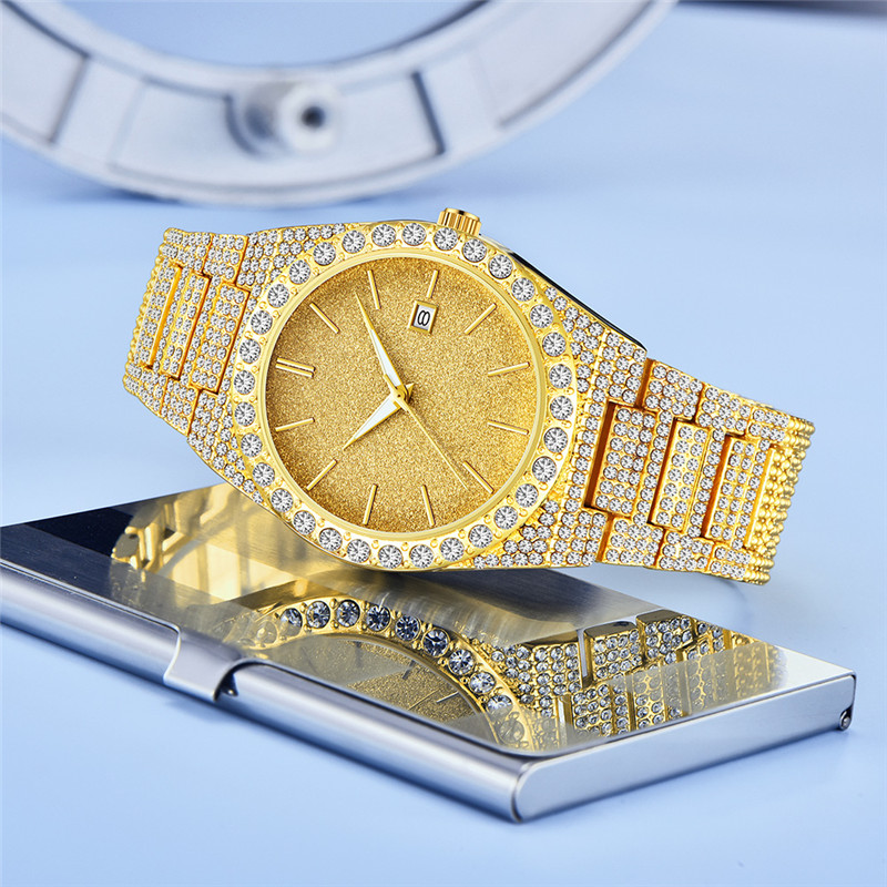 Herren Luxusuhren: Hip-Hop Dia – Jewelry Watches Vintage Bewertung und Preis