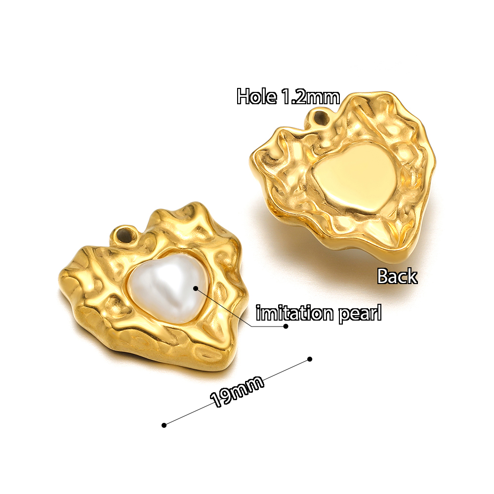 5 stücke Edelstahl Imitation P – Pearl Stud Earrings Bewertung und Preis