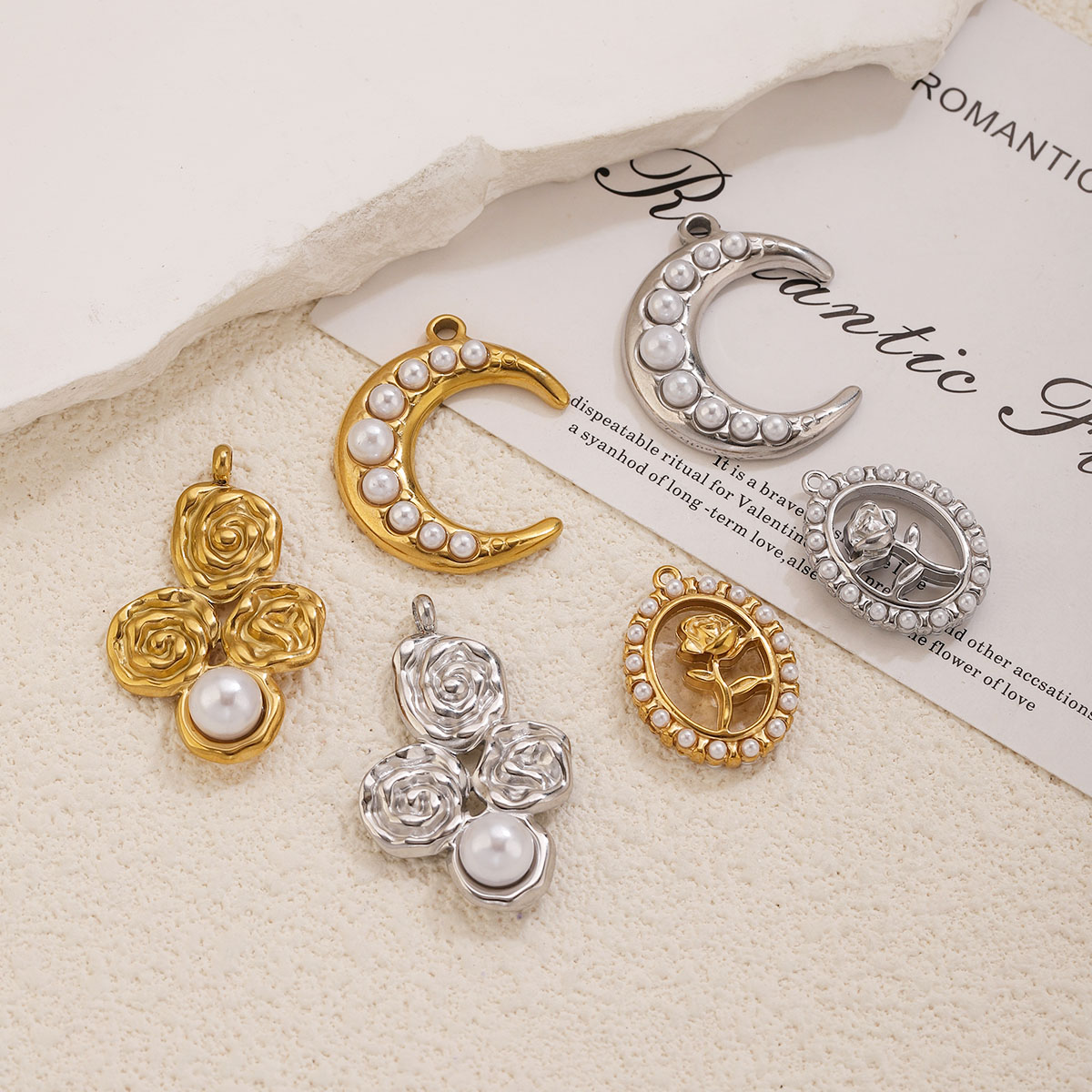 5 Stück Edelstahl 18K vergolde – Pearl Stud Earrings Bewertung und Preis