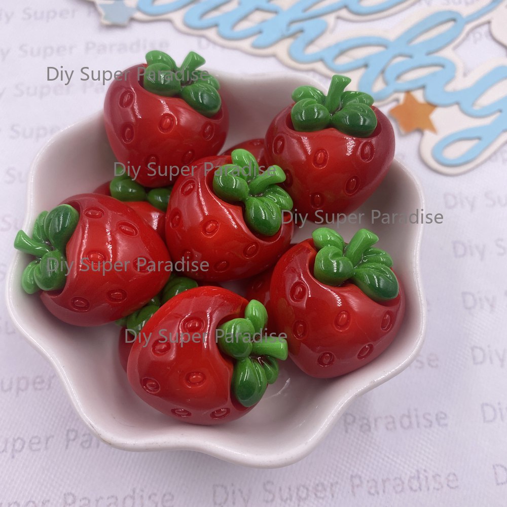 8PCS Resin Kawaii Colorful Red – Paradise Jewelry & Watches Llc Miami Reviews Bewertung und Preis