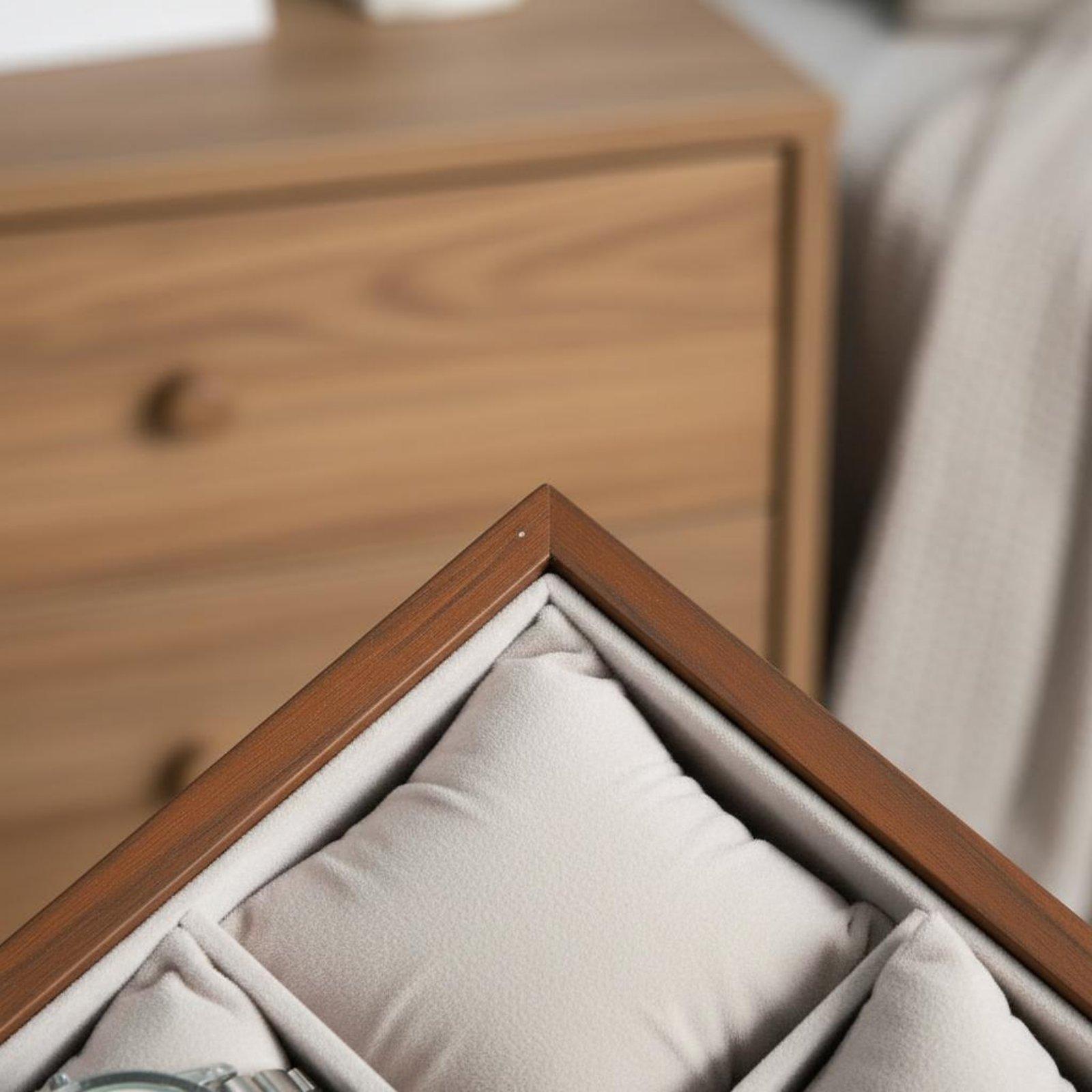 Uhren- und Schmuckbox aus Holz – Watch Display Box Bewertung und Preis
