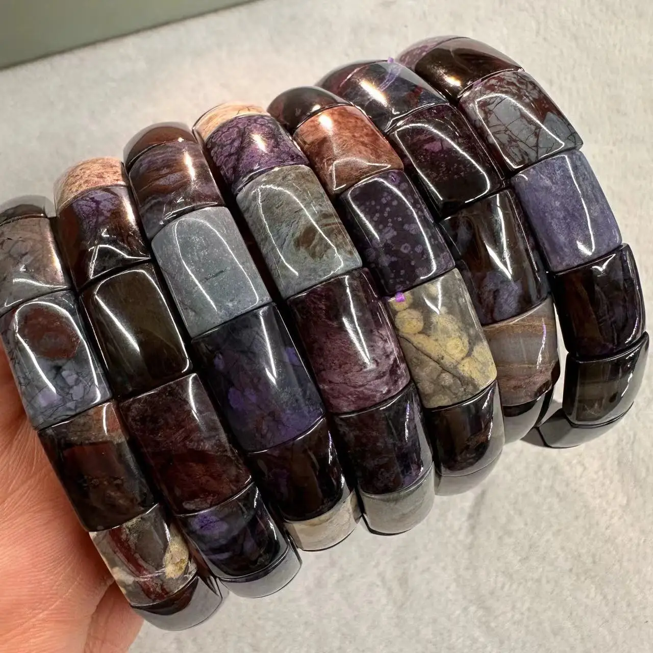 AAA Natürliche Sugilite Armban – Gemstone Bracelet Healing Bewertung und Preis