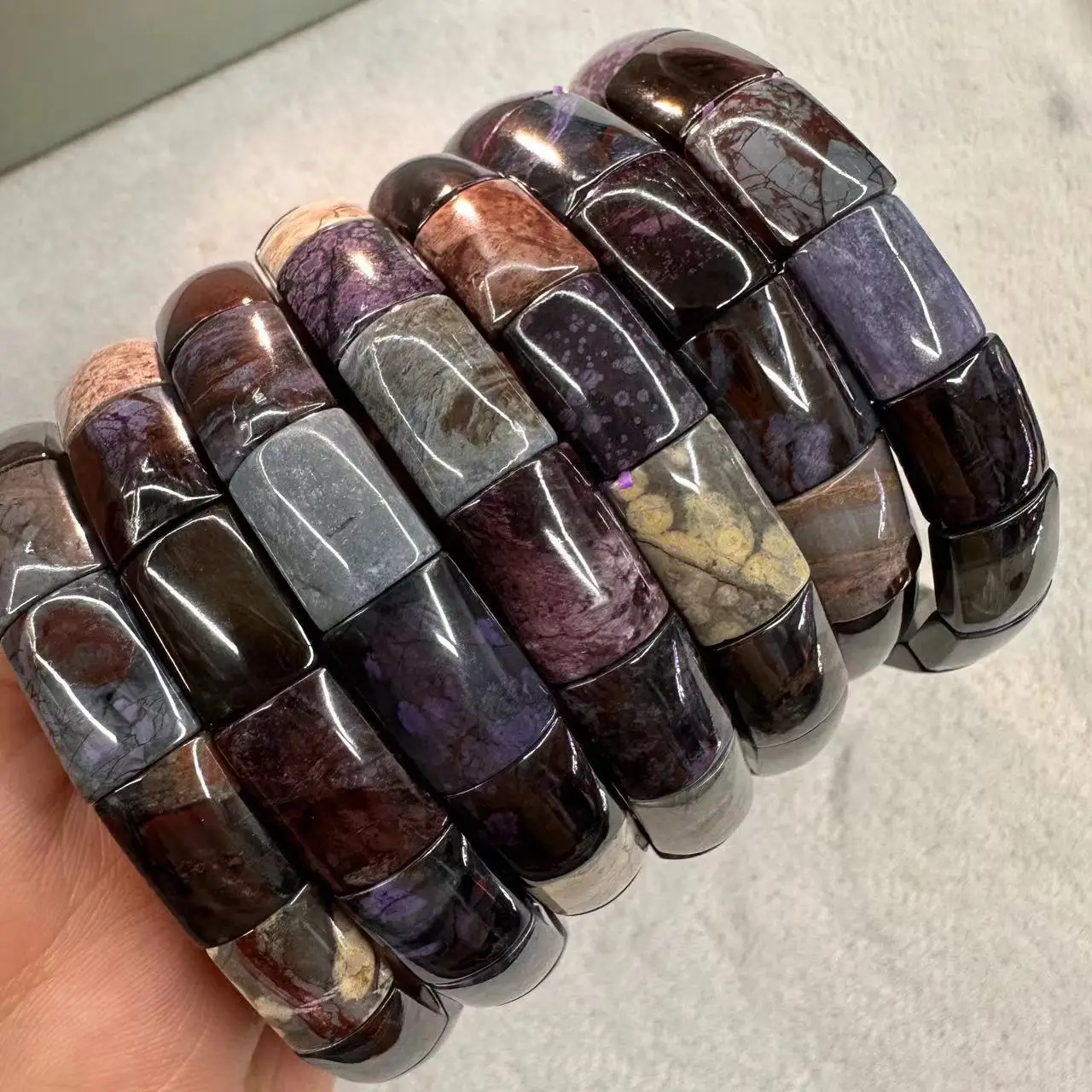 AAA Natürliche Sugilite Armban – Gemstone Bracelet Healing Bewertung und Preis