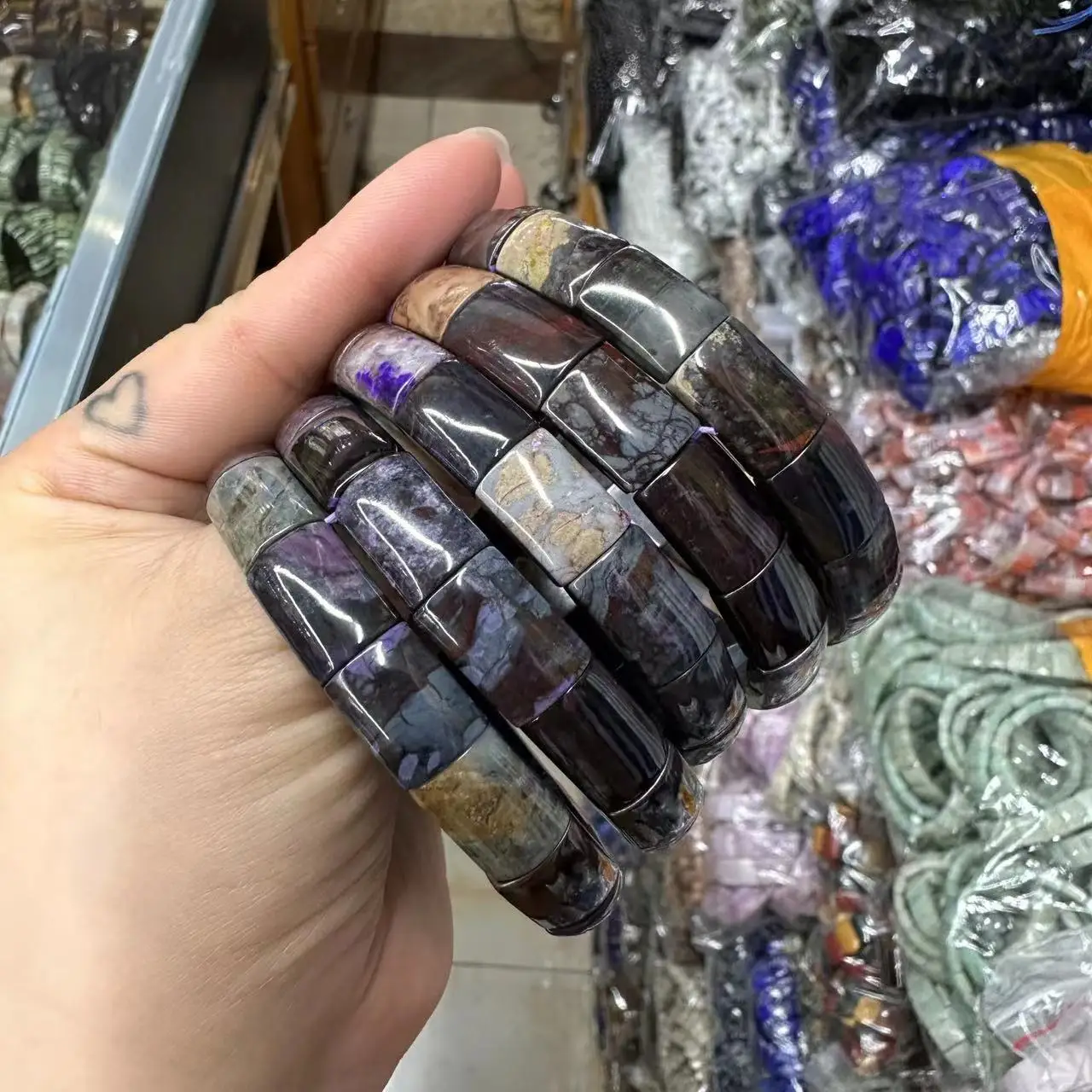 AAA Natürliche Sugilite Armban – Gemstone Bracelet Healing Bewertung und Preis