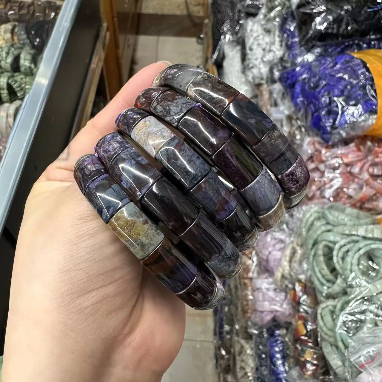 AAA Natürliche Sugilite Armban – Gemstone Bracelet Healing Bewertung und Preis